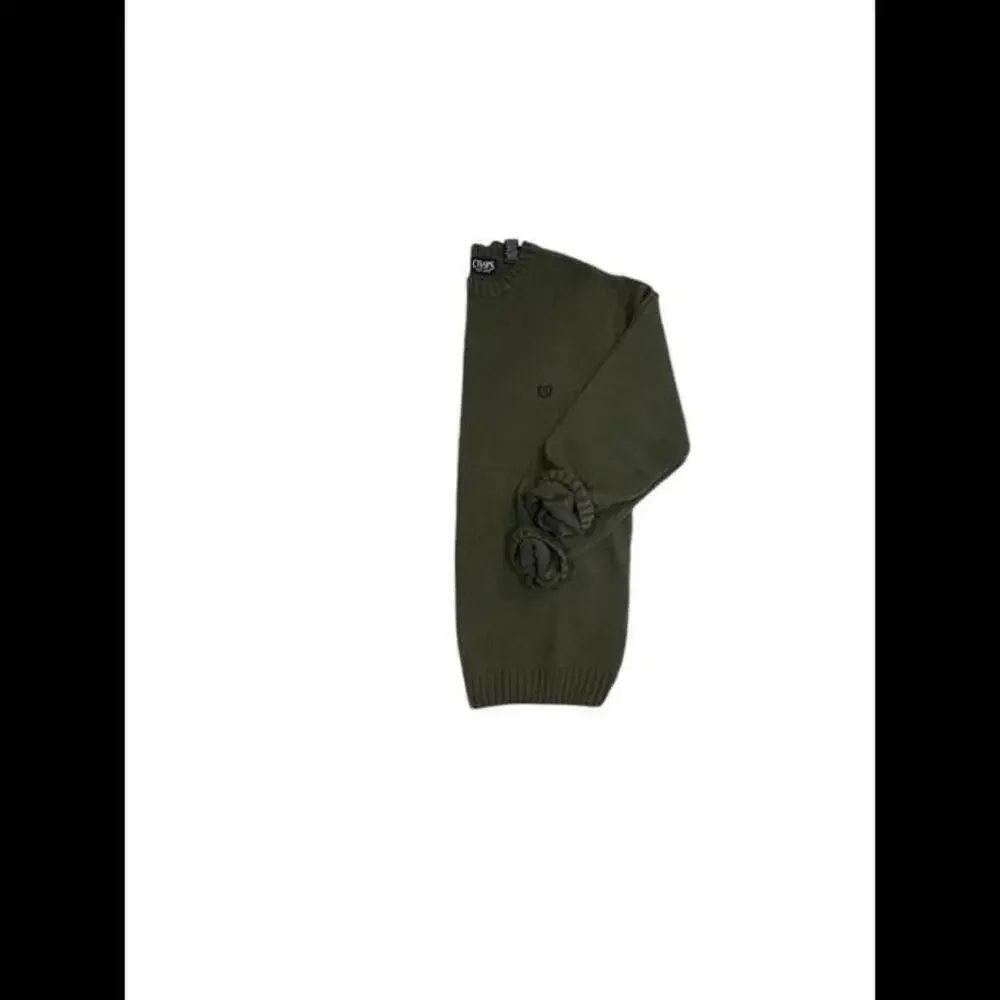Chaps Men's Cotton Crewneck Sweater - Olive Green - Size S - NWT